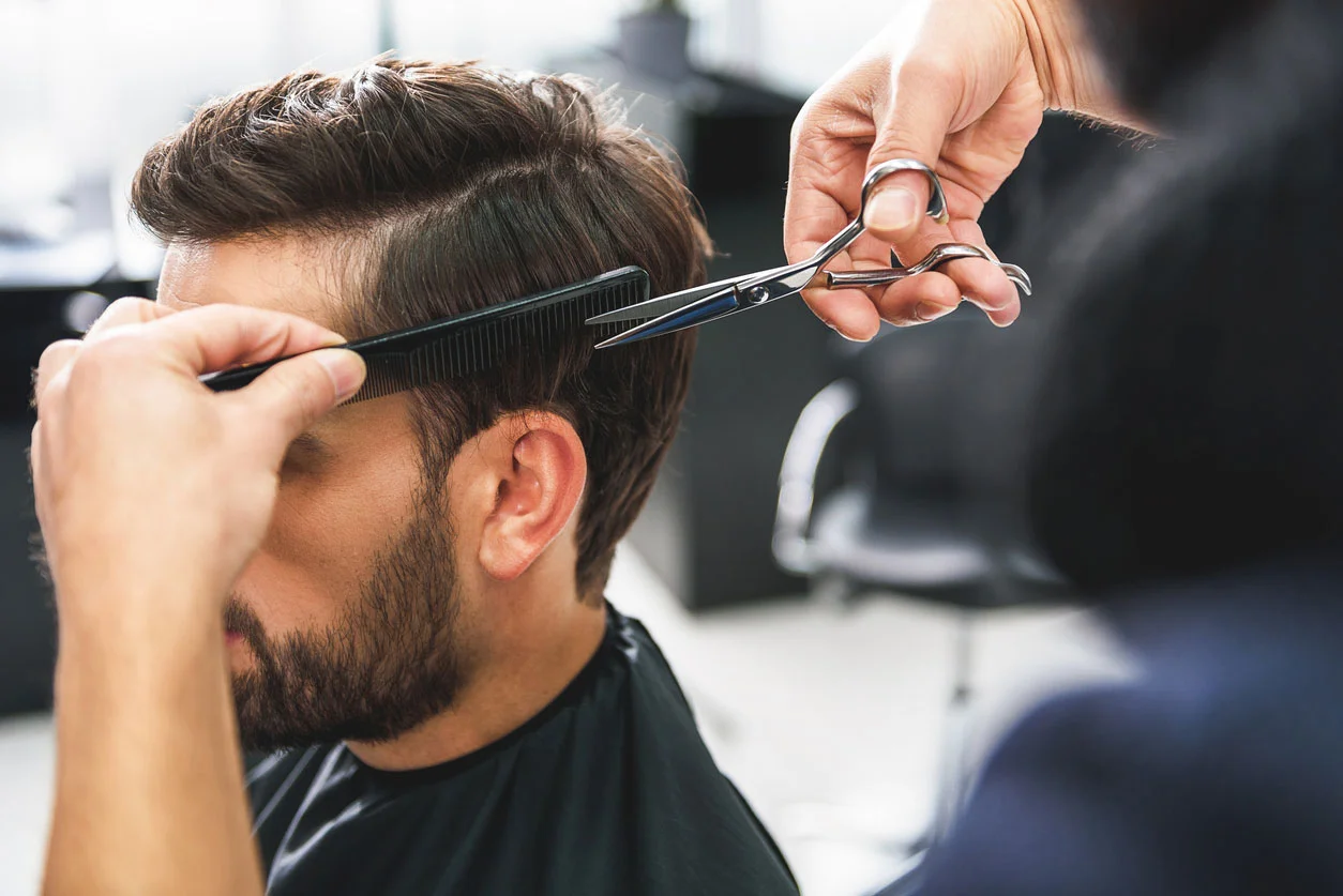 Men's haircut in Searcy